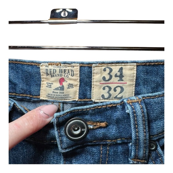 RED HEAD BRAND CO Men’s Jeans 34x32 - Picture 4 of 12